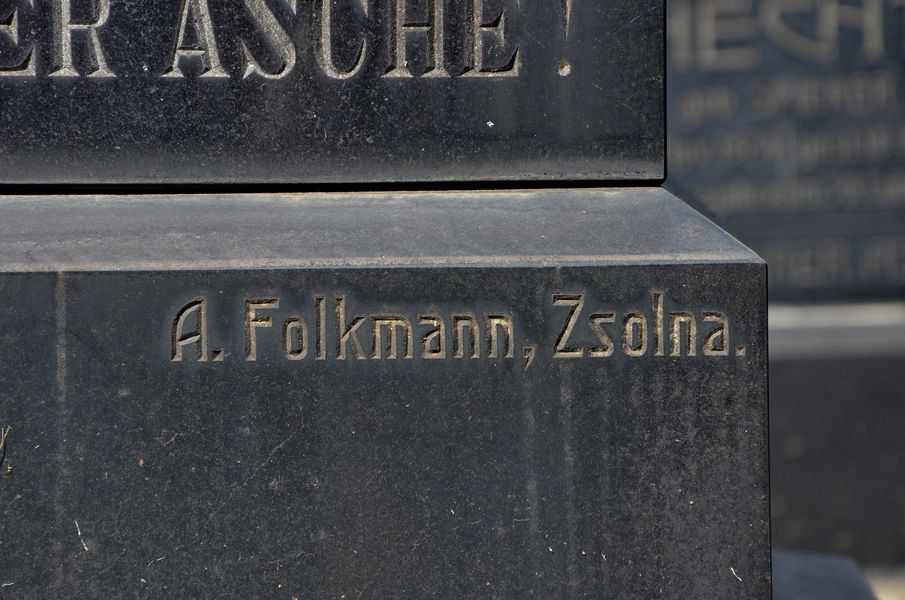 A. Folkmann, Zsolna