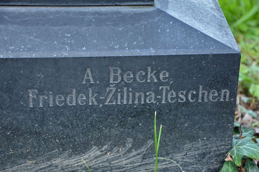 A. Becke Friedek–Žilina–Teschen 